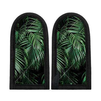 Tropical Palm Leaf Print Skillet Handle Cover