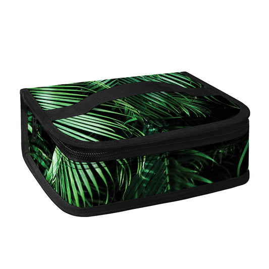Tropical Palm Leaf Print Small Lunch Bag