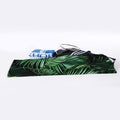 Tropical Palm Leaf Print Sports Towel