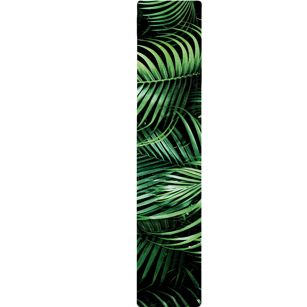 Tropical Palm Leaf Print Table Runner