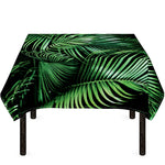 Tropical Palm Leaf Print Tablecloth