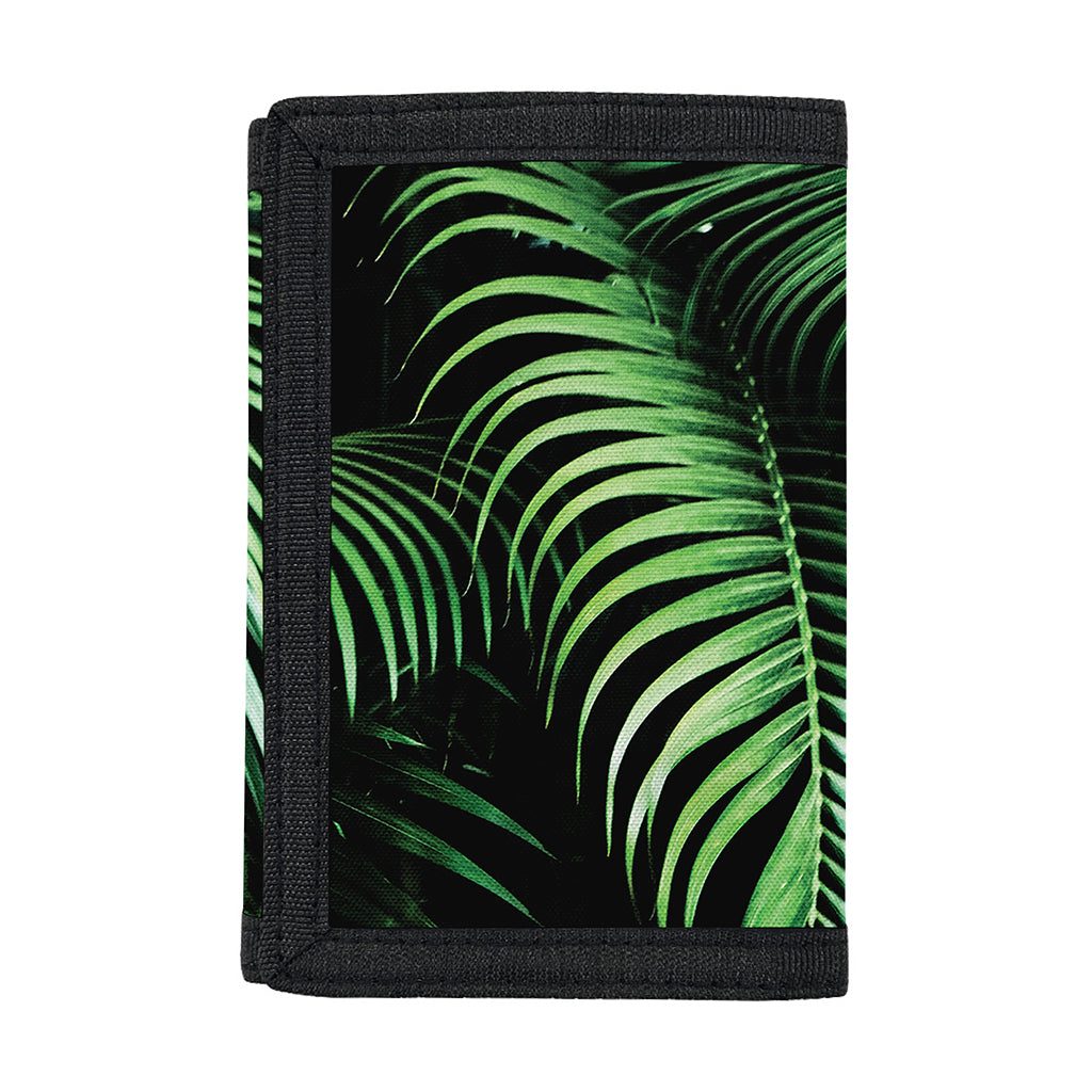 Tropical Palm Leaf Print Trifold Wallet