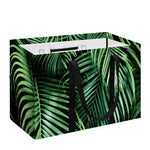 Tropical Palm Leaf Print Utility Tote Bag