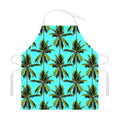 Tropical Palm Tree Pattern Print Adjustable Apron