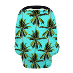 Tropical Palm Tree Pattern Print Baby Seat Cover