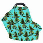 Tropical Palm Tree Pattern Print Baby Seat Cover