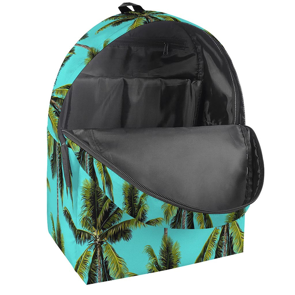 Tropical Palm Tree Pattern Print Backpack