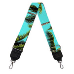 Tropical Palm Tree Pattern Print Bag Strap