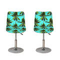 Tropical Palm Tree Pattern Print Bar Stool Covers