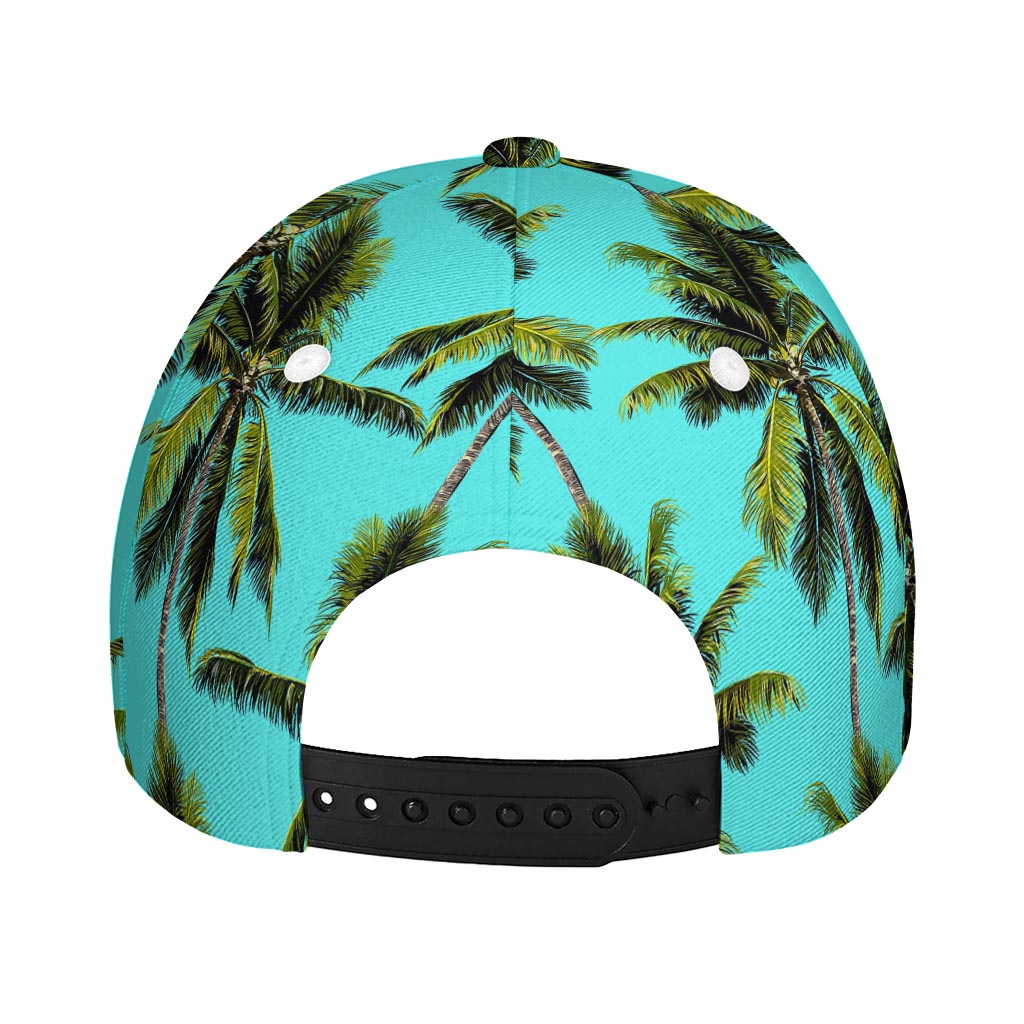 Tropical Palm Tree Pattern Print Baseball Cap