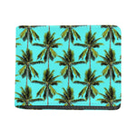Tropical Palm Tree Pattern Print Bifold Wallet