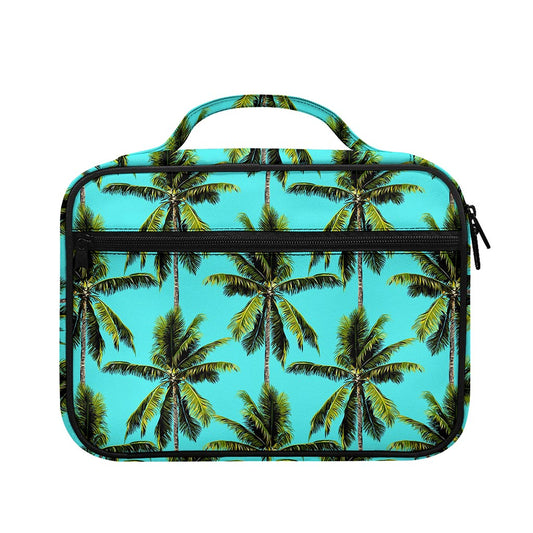 Tropical Palm Tree Pattern Print Briefcase Bible Bag