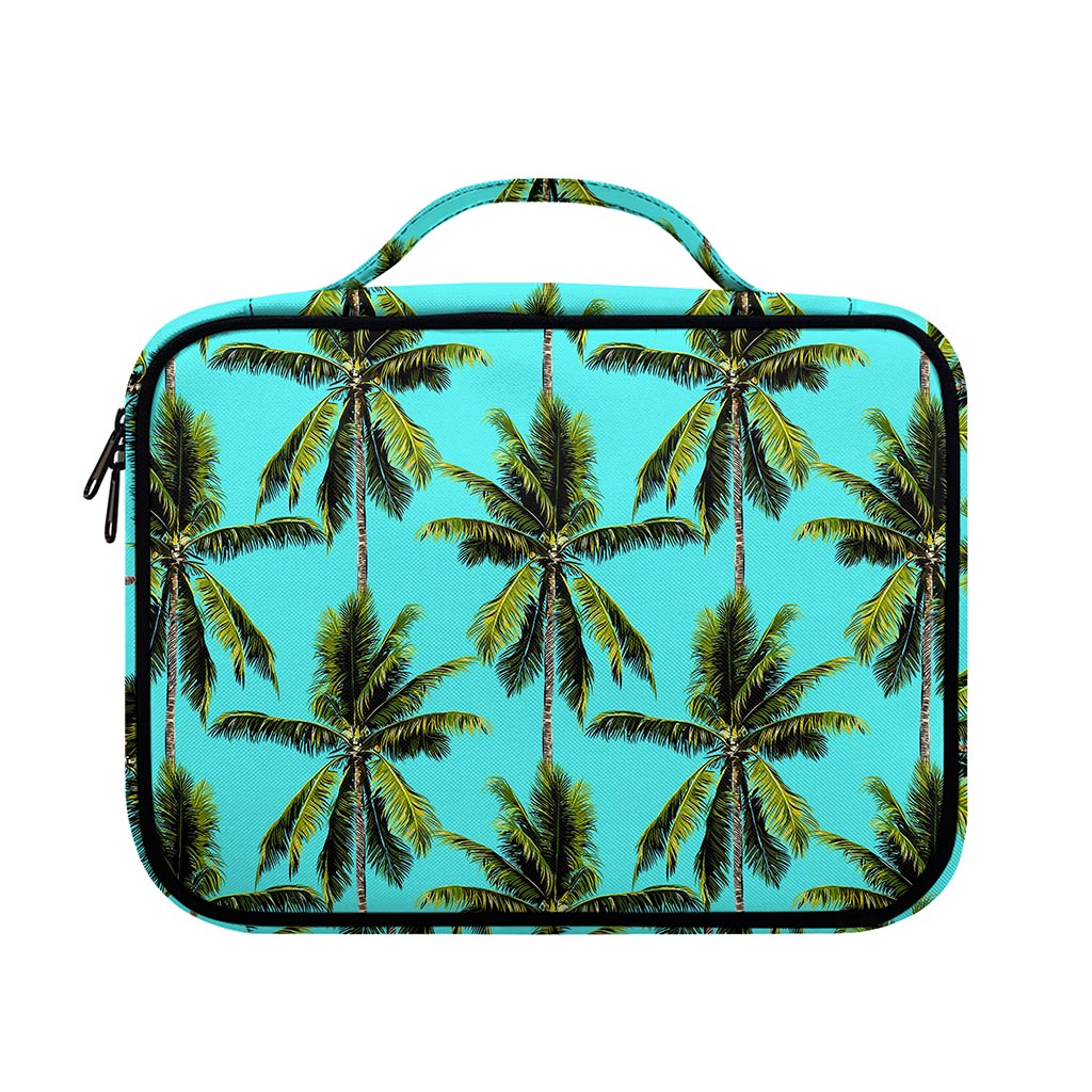Tropical Palm Tree Pattern Print Briefcase Bible Bag