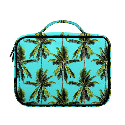 Tropical Palm Tree Pattern Print Briefcase Bible Bag