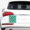 Tropical Palm Tree Pattern Print Car Sticker