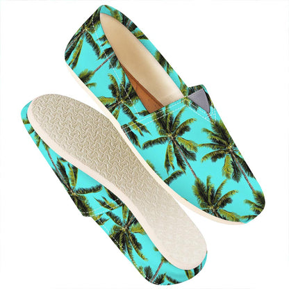 Tropical Palm Tree Pattern Print Casual Shoes
