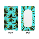 Tropical Palm Tree Pattern Print Changing Pad Cover