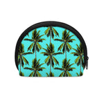 Tropical Palm Tree Pattern Print Coin Purse
