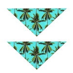 Tropical Palm Tree Pattern Print Dog Bandana