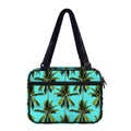 Tropical Palm Tree Pattern Print Double Strap Bible Bag