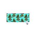 Tropical Palm Tree Pattern Print Extended Mouse Pad