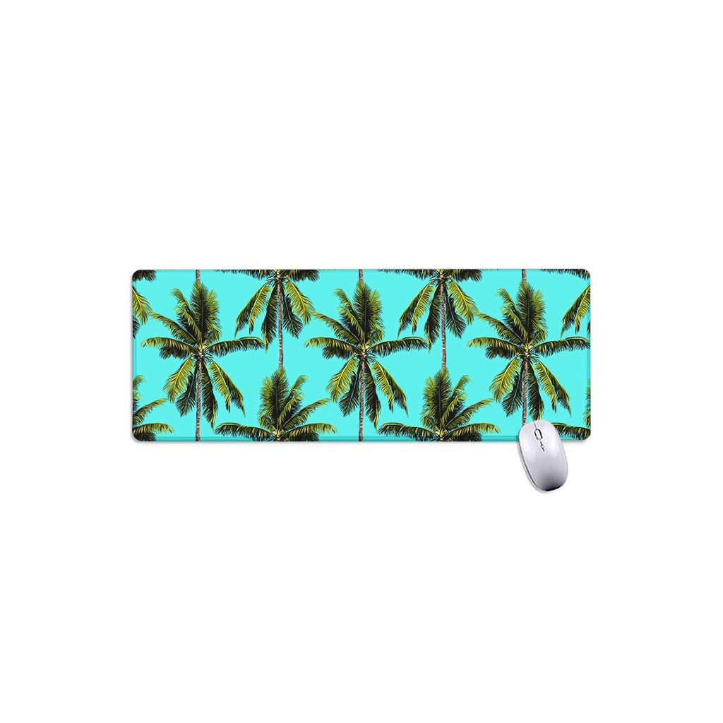 Tropical Palm Tree Pattern Print Extended Mouse Pad