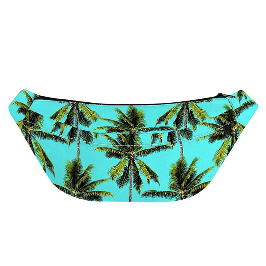 Tropical Palm Tree Pattern Print Fanny Pack