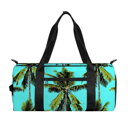 Tropical Palm Tree Pattern Print Gym Bag