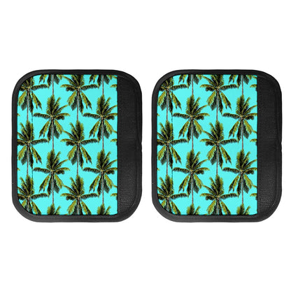 Tropical Palm Tree Pattern Print Handle Covers