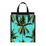 Tropical Palm Tree Pattern Print Insulated Lunch Tote
