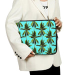 Tropical Palm Tree Pattern Print Laptop Sleeve