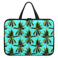 Tropical Palm Tree Pattern Print Laptop Sleeve With Handle