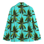 Tropical Palm Tree Pattern Print Men's Blazer