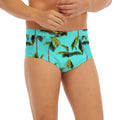 Tropical Palm Tree Pattern Print Men's Briefs