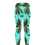 Tropical Palm Tree Pattern Print Men's leggings