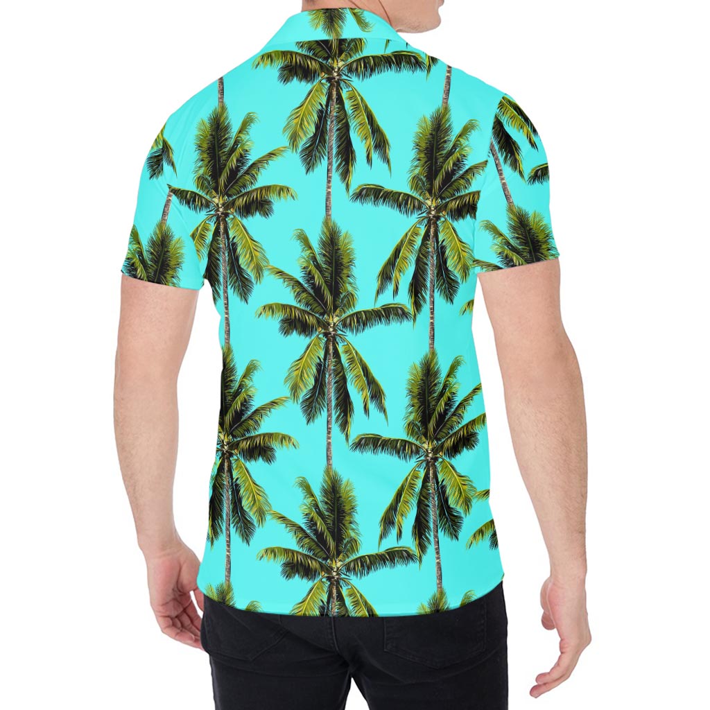 Tropical Palm Tree Pattern Print Men's Shirt