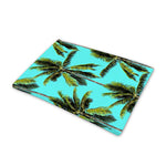 Tropical Palm Tree Pattern Print Pet Cooling Mat Cover