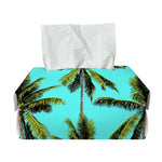 Tropical Palm Tree Pattern Print Rectangle Tissue Box Cover