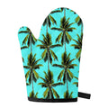 Tropical Palm Tree Pattern Print Single Oven Mitt