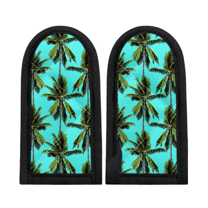 Tropical Palm Tree Pattern Print Skillet Handle Cover