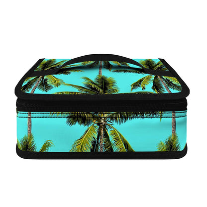 Tropical Palm Tree Pattern Print Small Lunch Bag