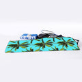Tropical Palm Tree Pattern Print Sports Towel