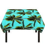 Tropical Palm Tree Pattern Print Tablecloth