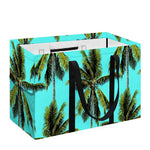 Tropical Palm Tree Pattern Print Utility Tote Bag