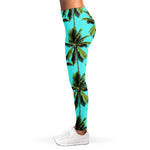 Tropical Palm Tree Pattern Print Women's Leggings