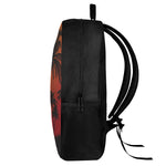 Tropical Palm Tree Sunset Print 17 Inch Backpack