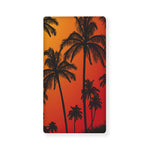 Tropical Palm Tree Sunset Print Baby Crib Sheet