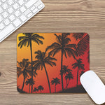 Tropical Palm Tree Sunset Print Mouse Pad