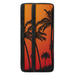 Tropical Palm Tree Sunset Print Refrigerator Handle Covers