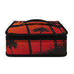 Tropical Palm Tree Sunset Print Small Lunch Bag